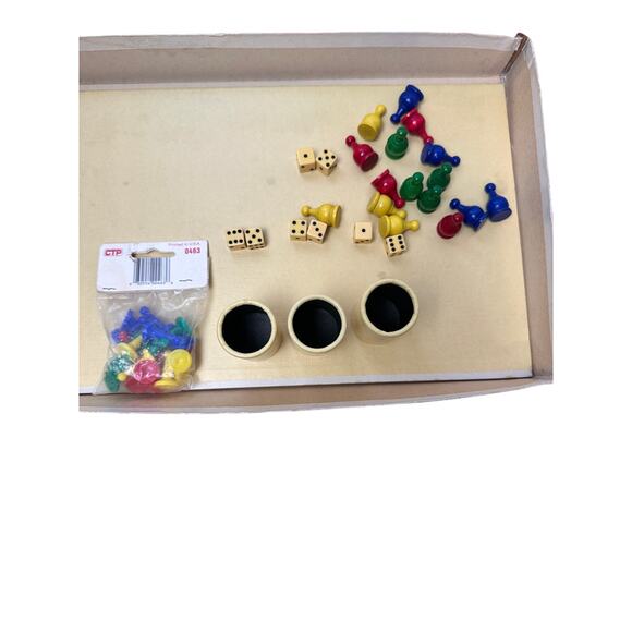 Vintage Parcheesi Board Game - Selchow & Righter - Gold Medal Edition - Picture 4 of 7